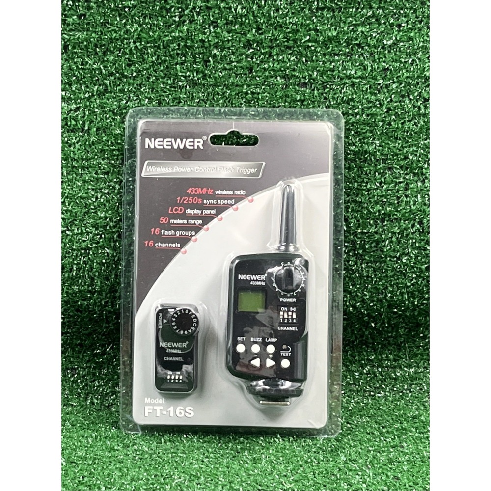 Neewer  FT-16S Remote Flash Trigger 433MHZ Wireless New Sealed